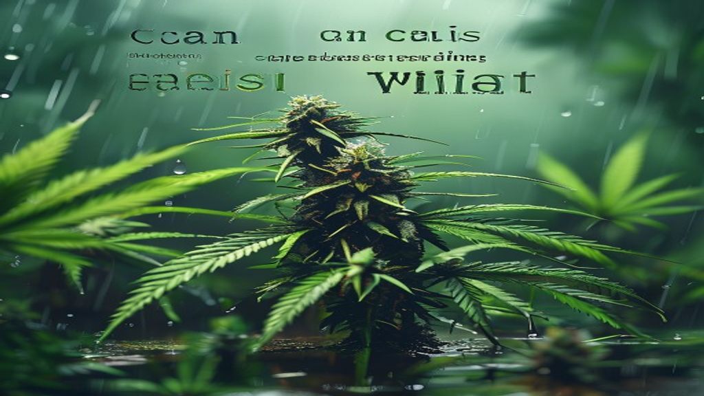 can cannabis plants get wet in rain