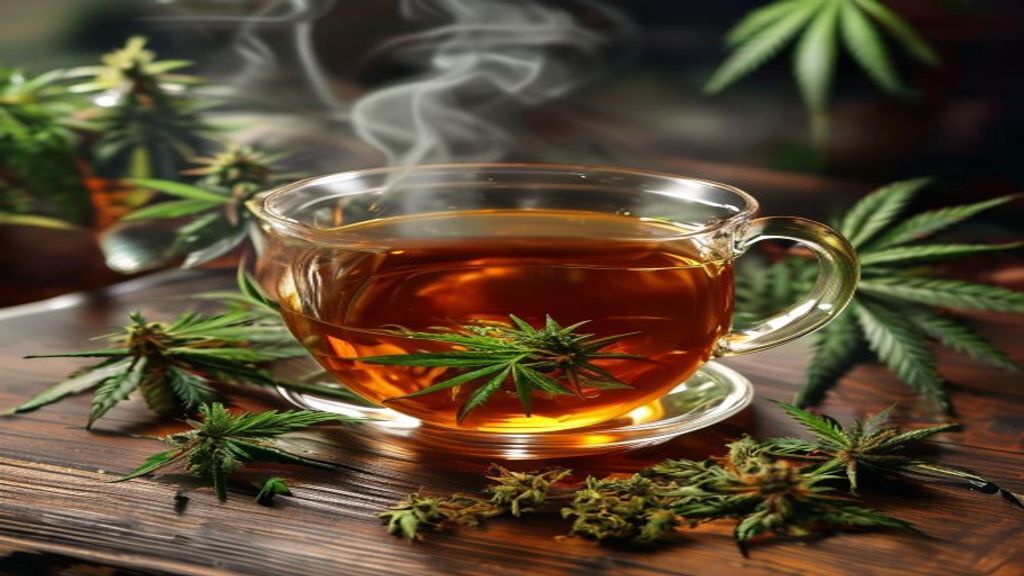 how to make tea with cannabis