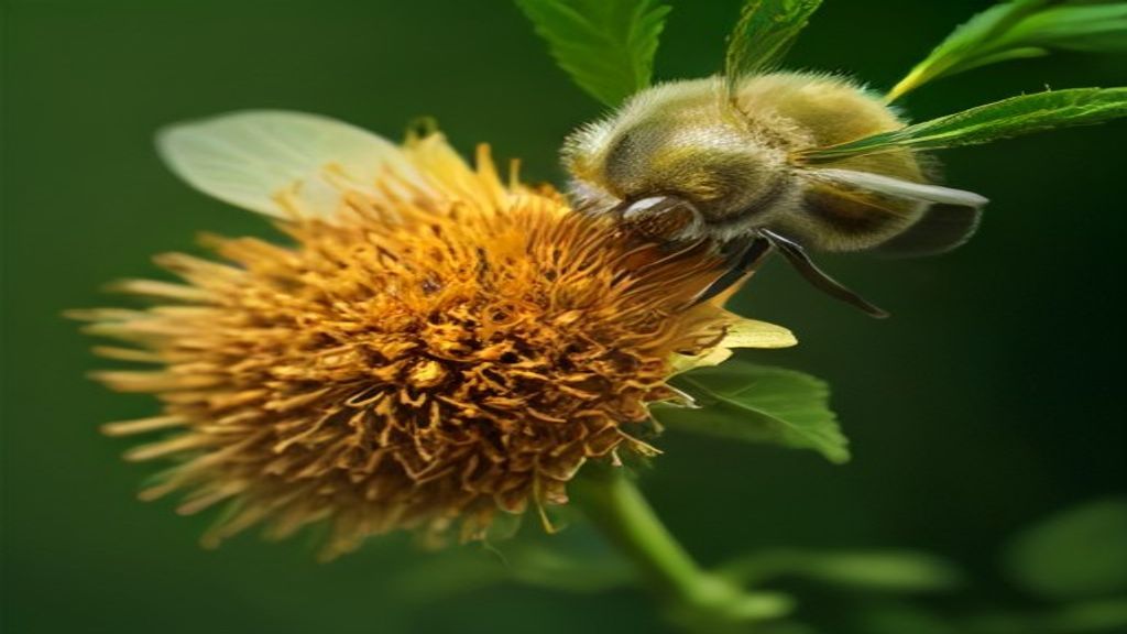 do bees pollinate cannabis