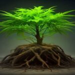 how deep do cannabis roots grow
