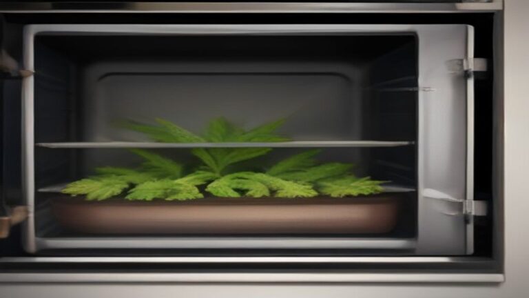 how to dry cannabis in oven