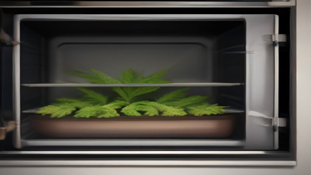 how to dry cannabis in oven