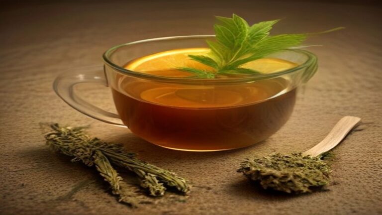 how to make cannabis tea with stems